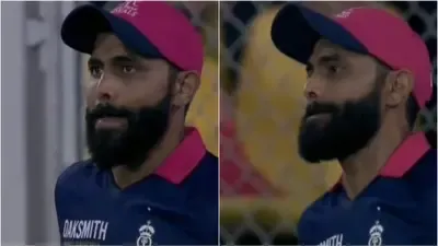 ravindra jadeja emotional csk vs rr 2026