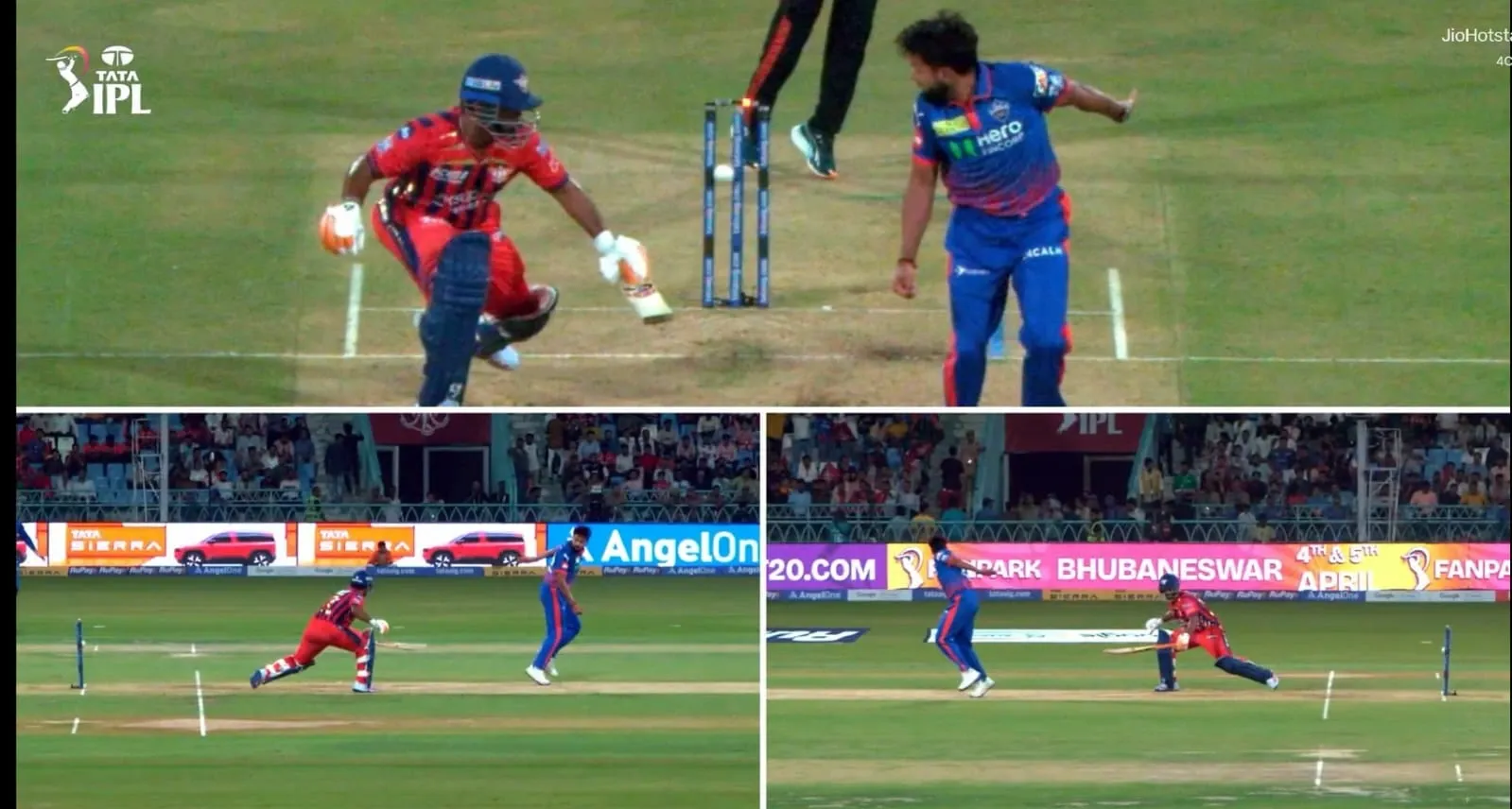 rishabh pant run out vs dc 2026