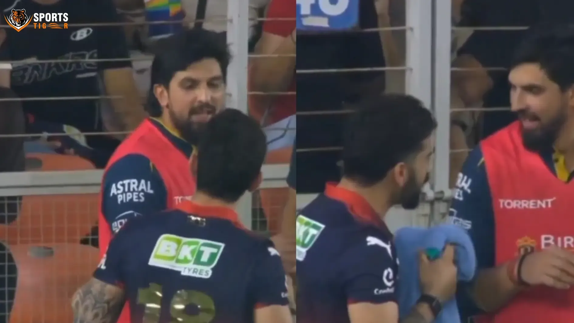 virat kohli and ishant sharma