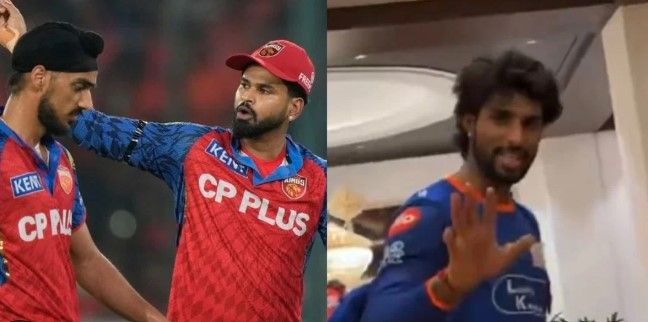 arshdeep singh makes racist comments against tilak varma advices mi batter to wear sunscreen video viral