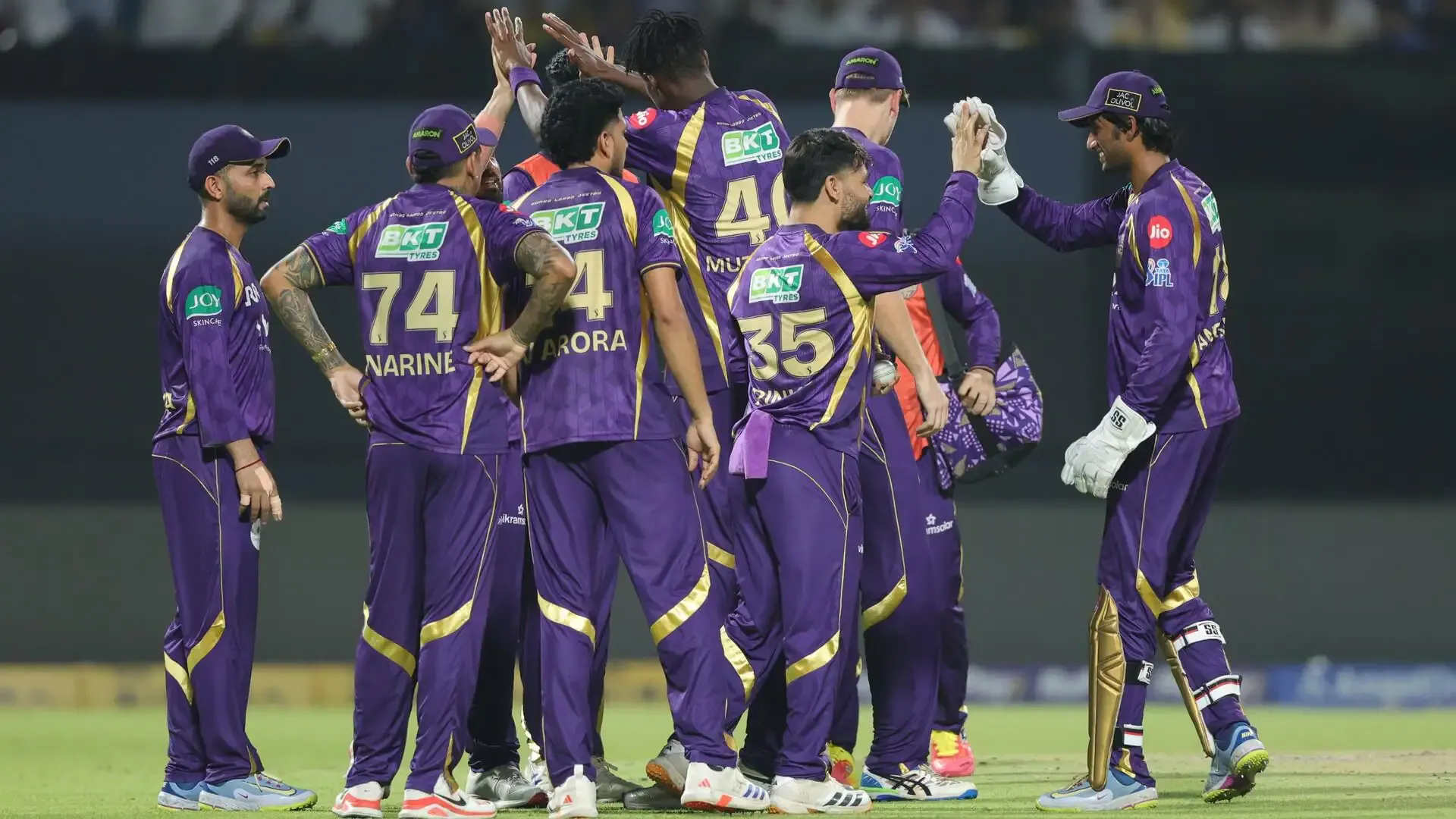 kkr playing 11