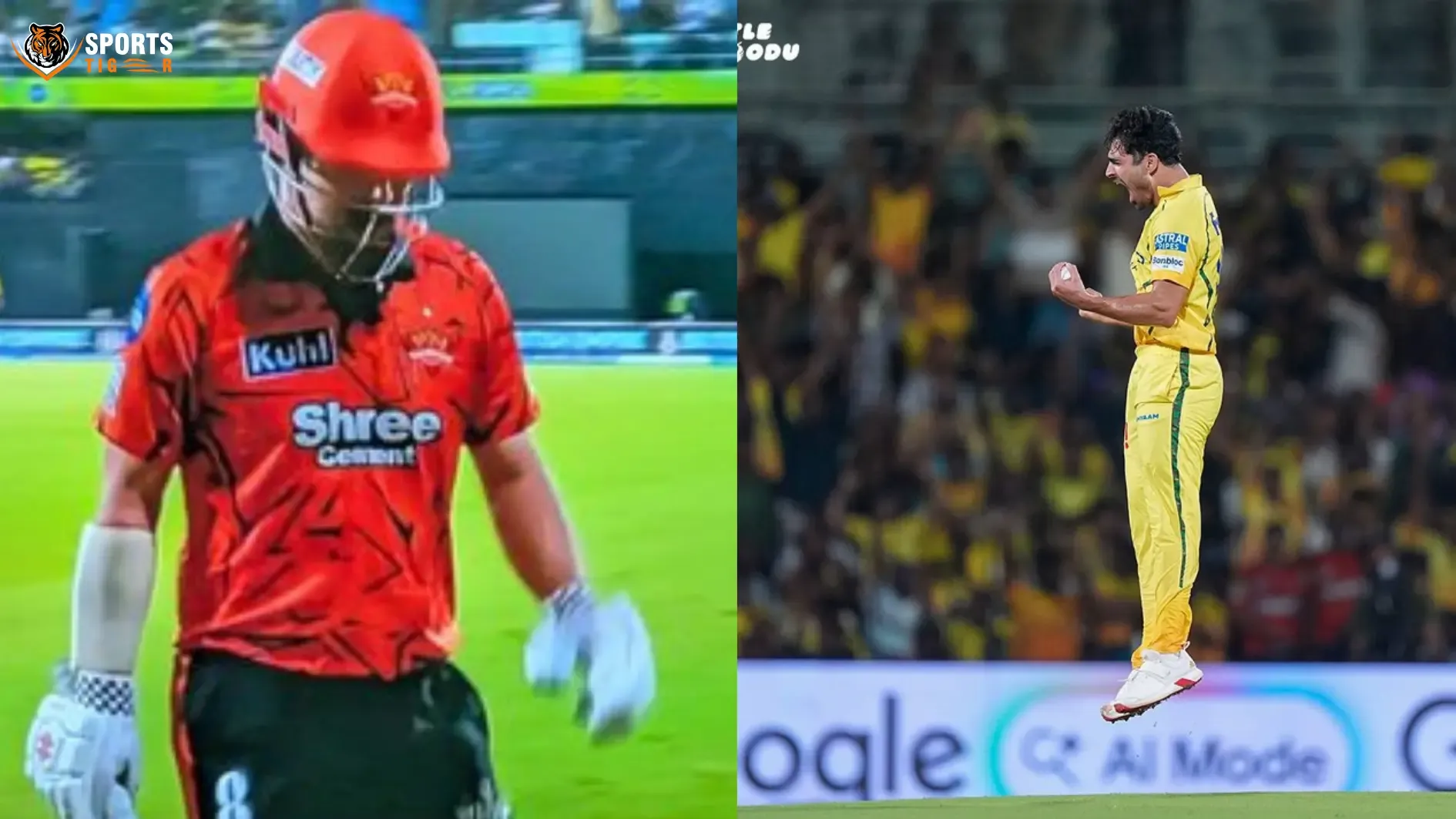 travis head flopped vs csk