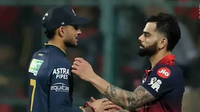 virat kohli mocks shubman gill