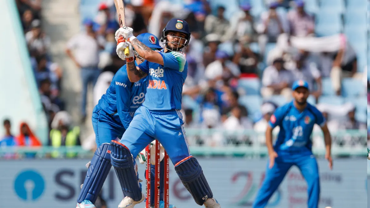 ishan kishan 100 vs afghanistan