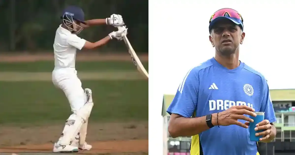 rahul dravid and anvay dravid