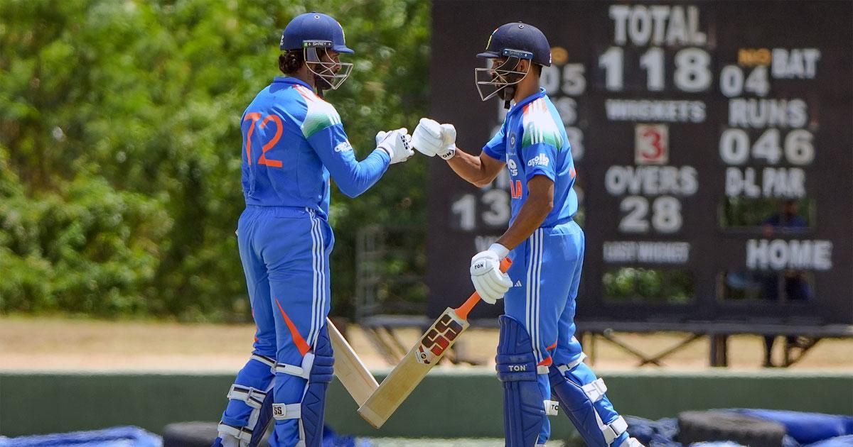 ruturaj gaikwad 100 vs sri lanka a
