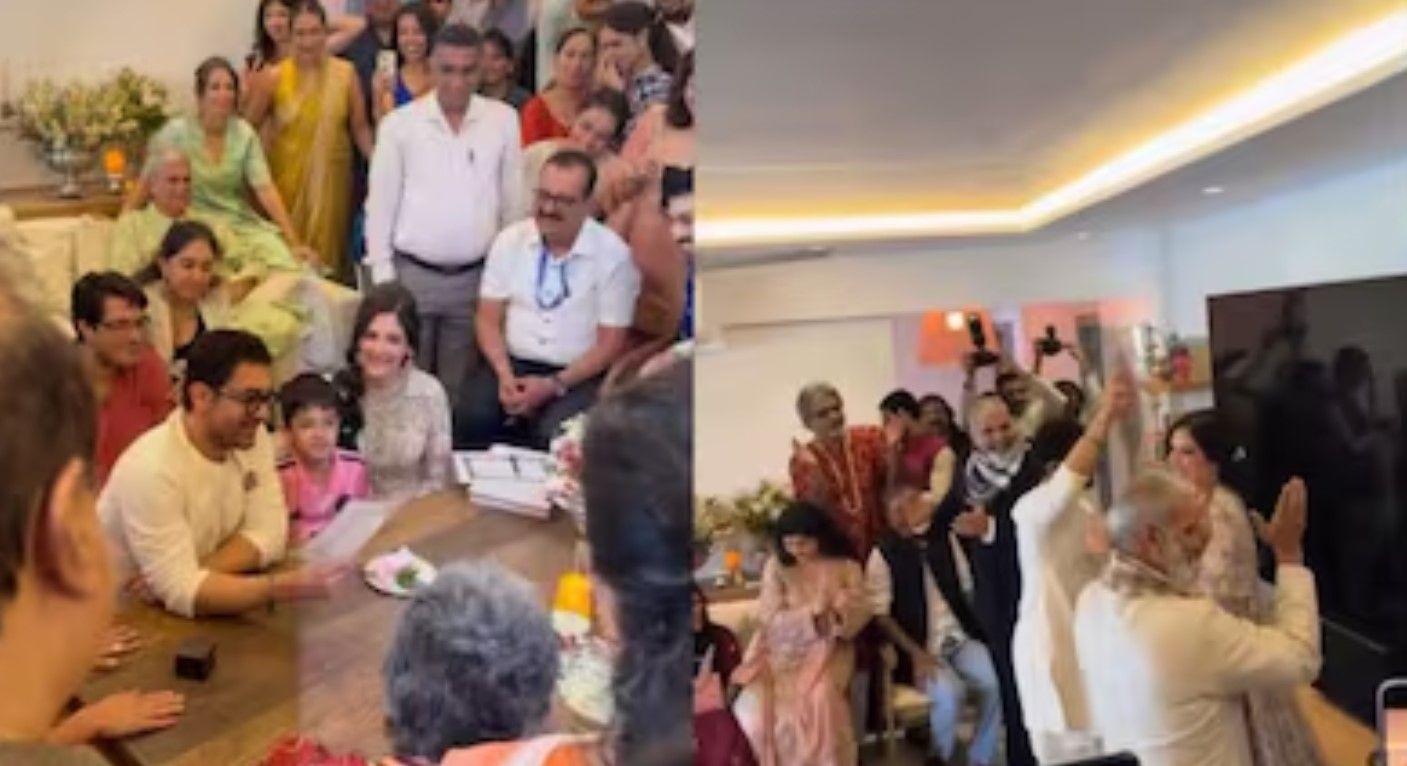 irfan pathan attends aamir khan gauri spratt wedding wishes newly weds on x