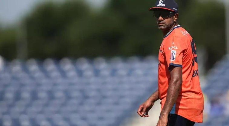 ravichandran ashwin ruled out of mlc 2026 with knee injury peter siddle announced replacement
