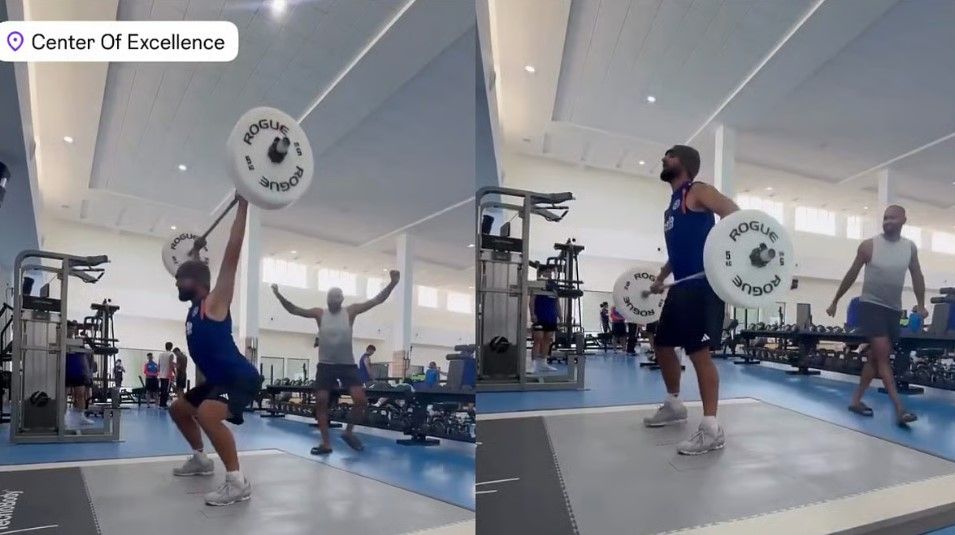 hardik pandya videobombs varun chakravarthy in kkr gym clip amid trade speculation